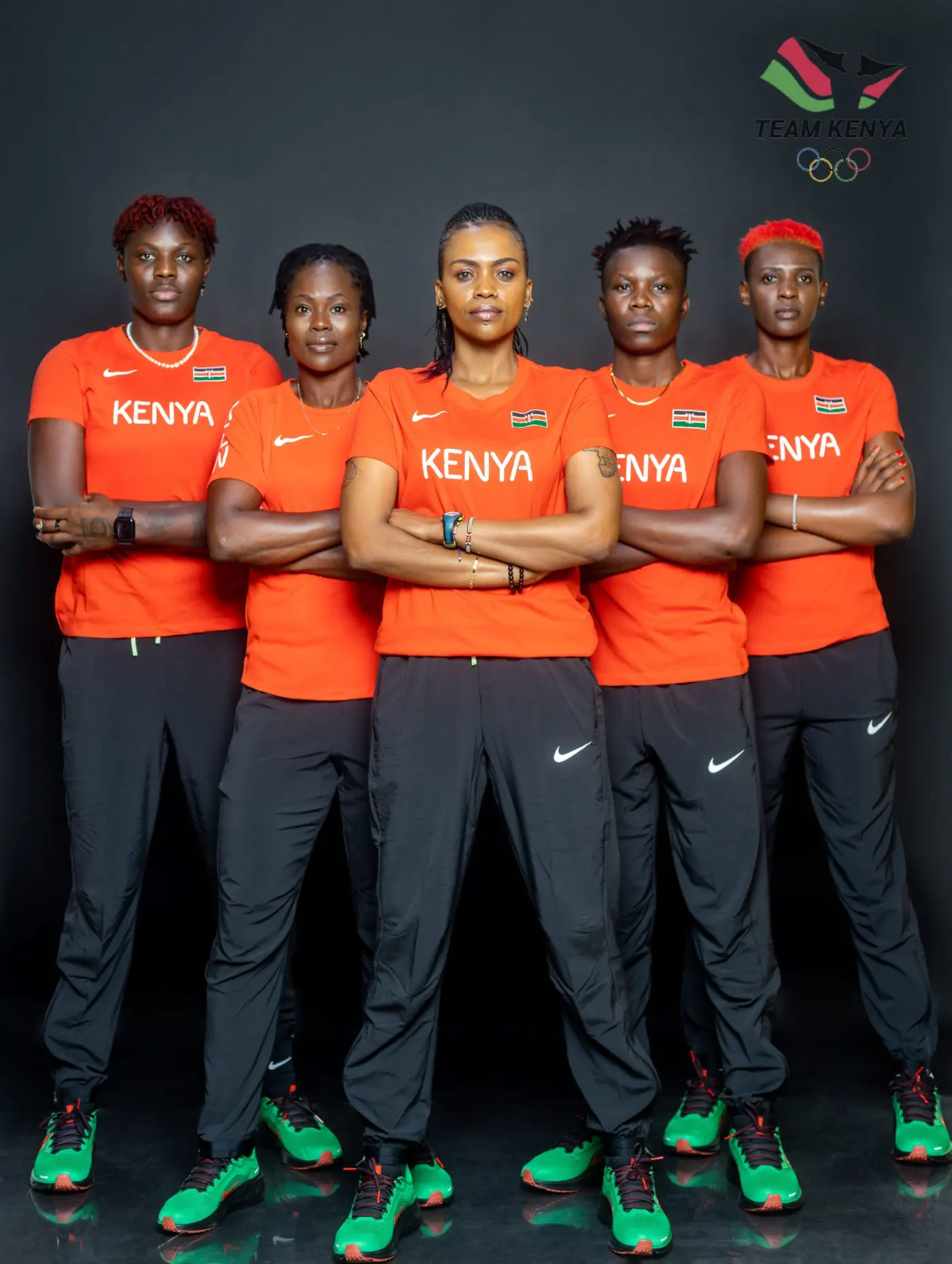 Team Kenya - Paris 2024 Olympic squad
