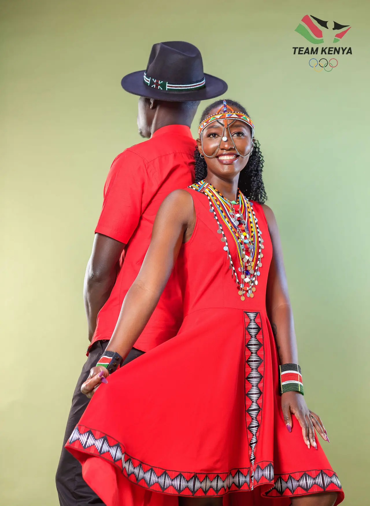 National Olympic Committee of Kenya - Ceremony kits