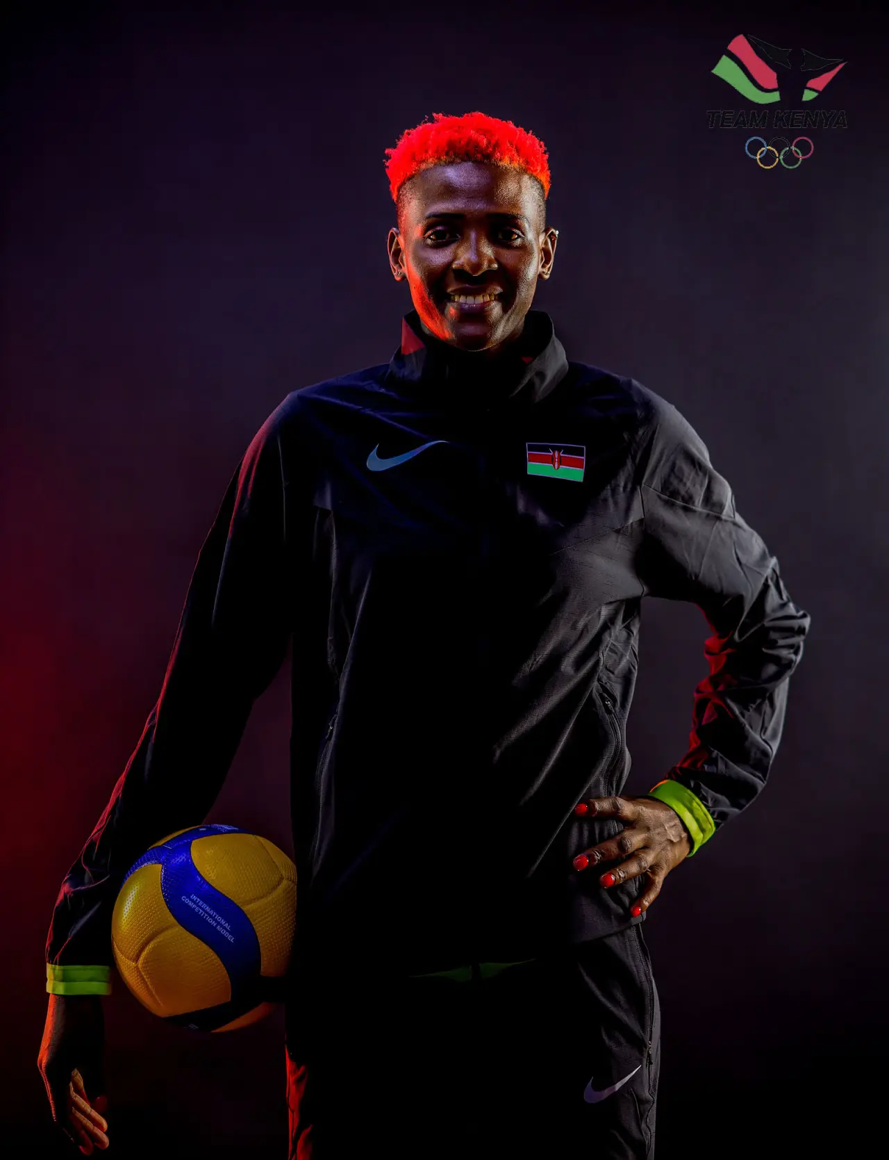 National Olympic Committee of Kenya - Volleyball Olympic kit