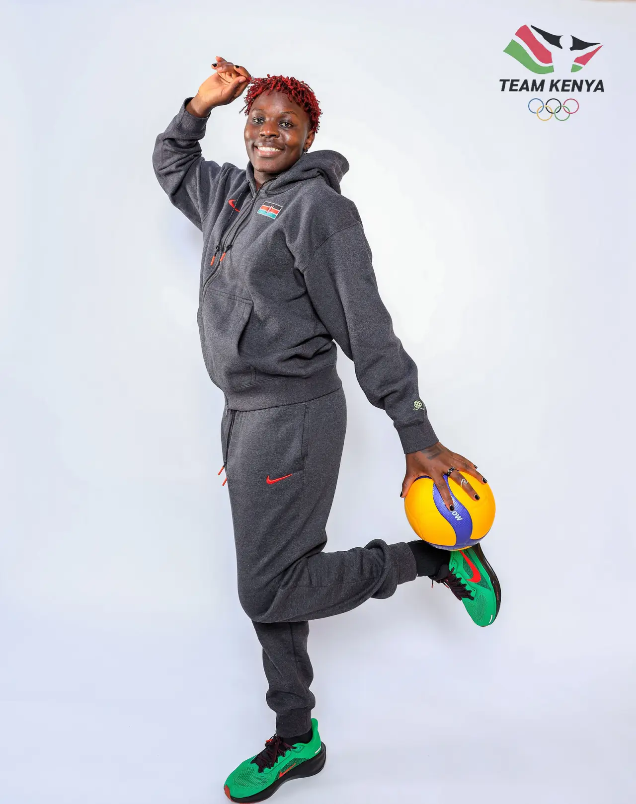 National Olympic Committee of Kenya - Volleyball Olympic kit