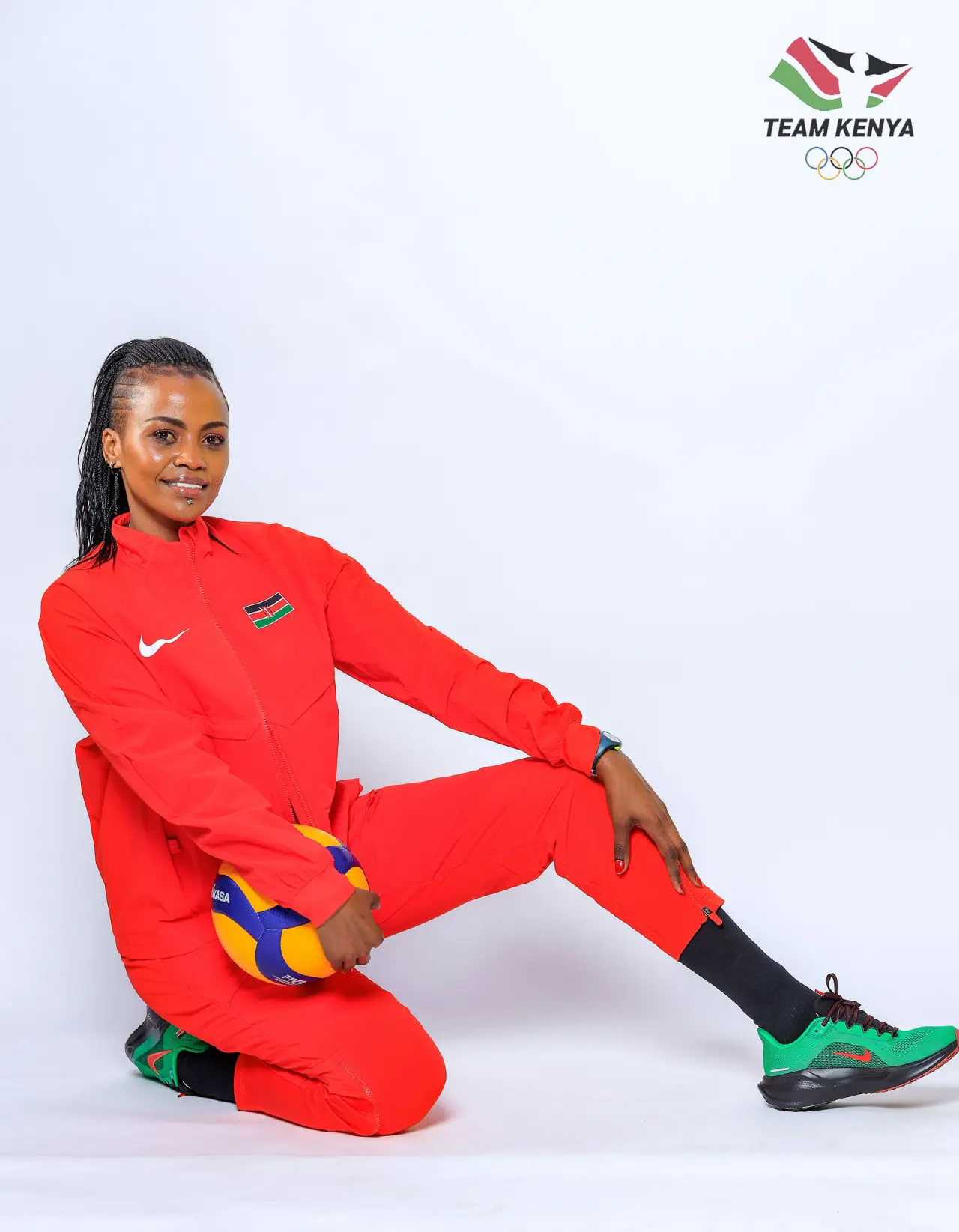 National Olympic Committee of Kenya - Volleyball Olympic kit